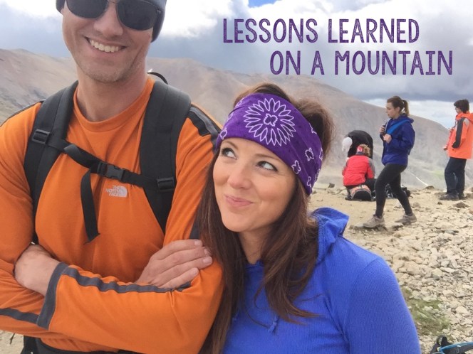 lessons on a mountain